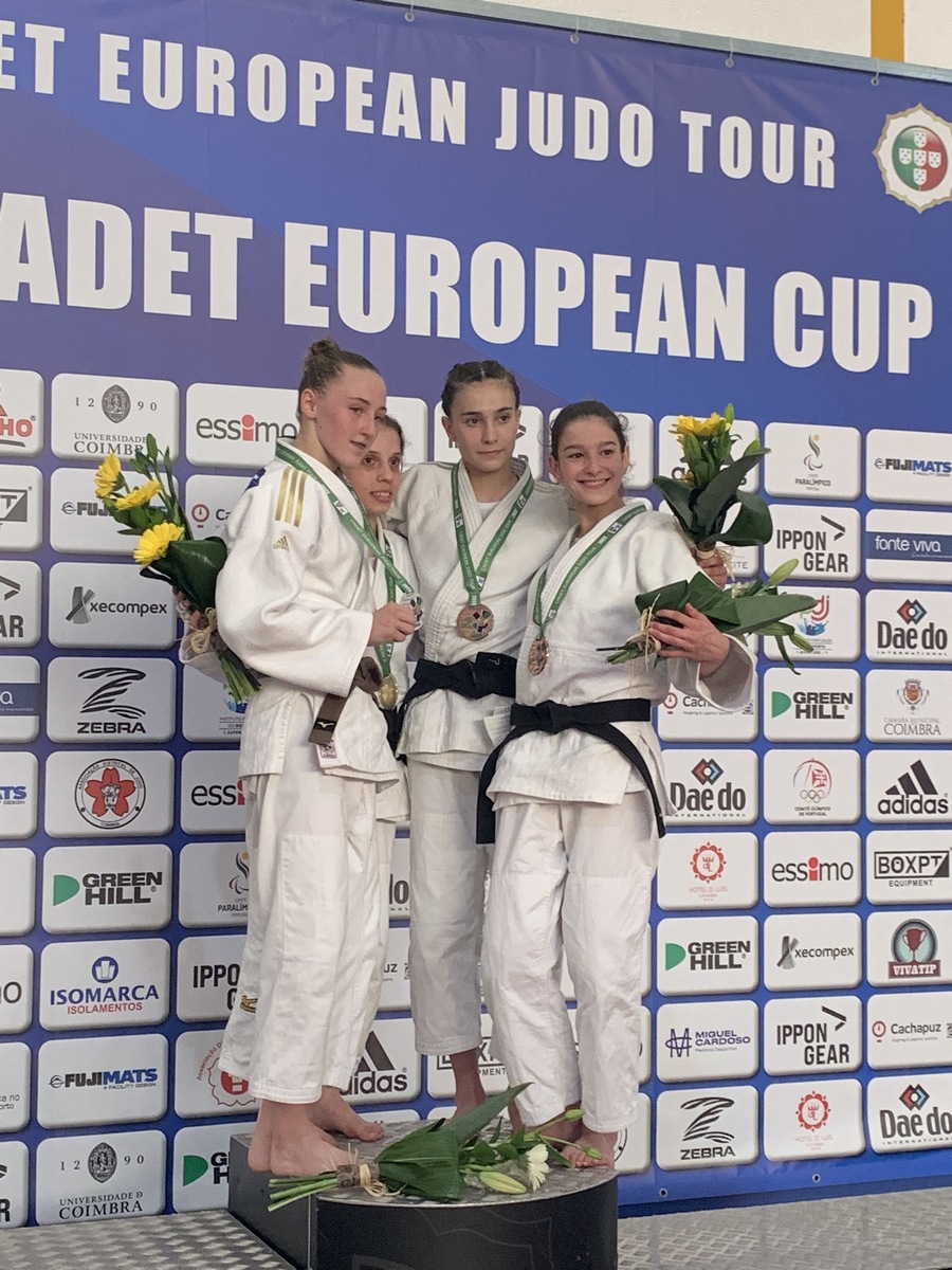 PLATA para Marta Beorlegui en la European Cup Cadete de Portugal. 28-05-22